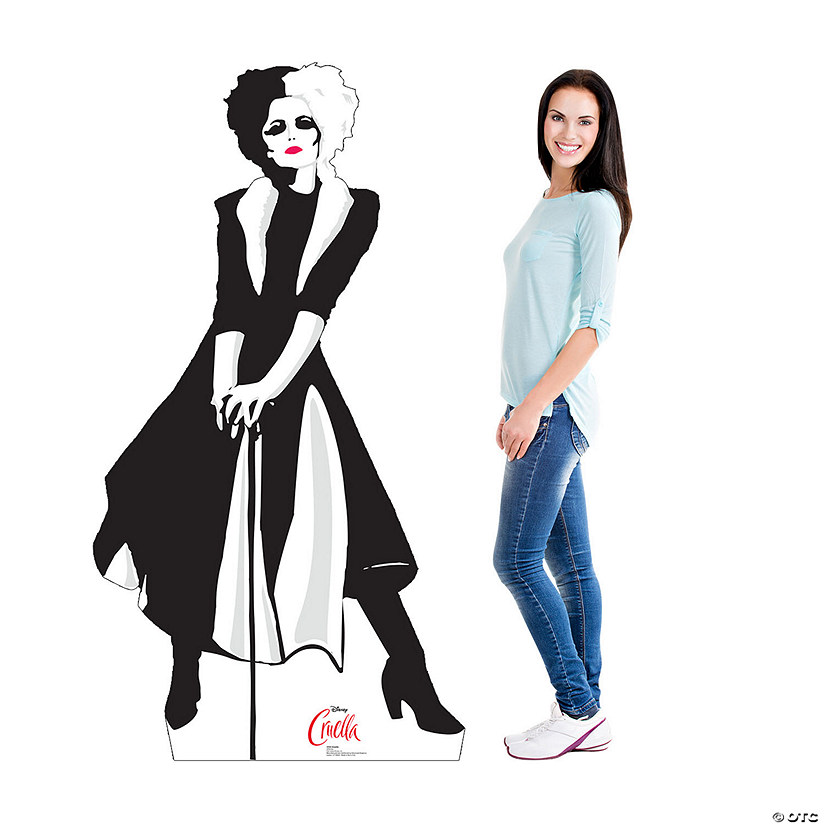 70" Disney&#8217;s Live Action Cruella Life-Size Cardboard Cutout Stand-Up Image