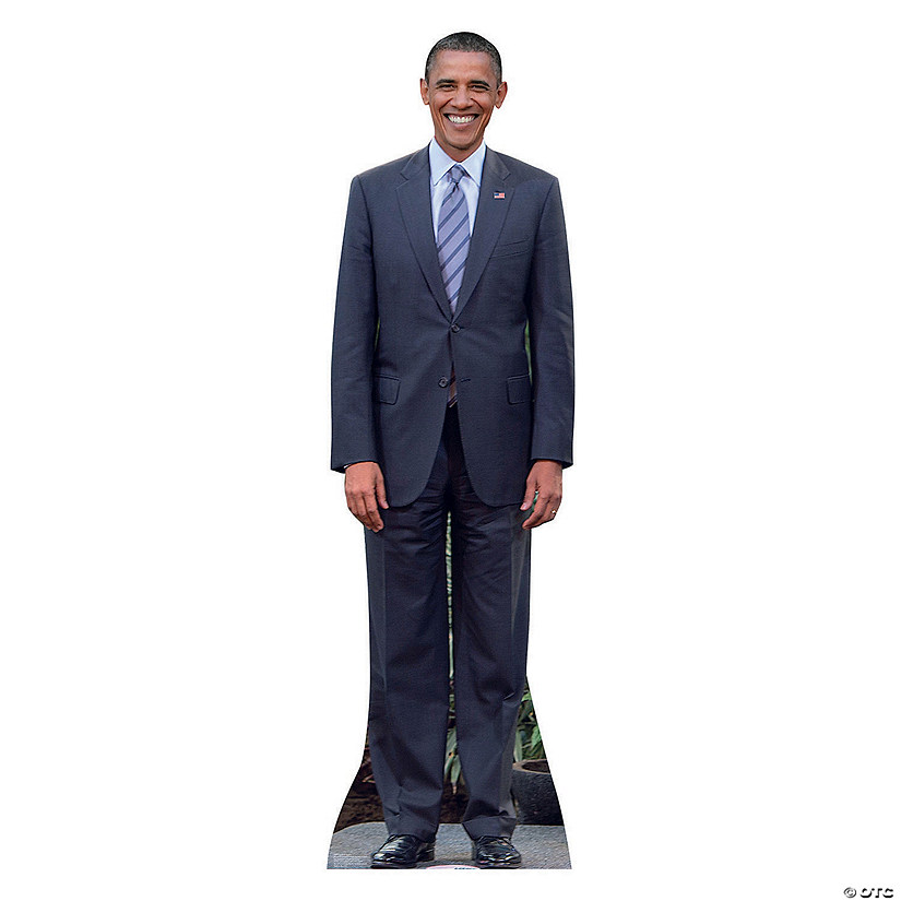 74" President Barack Obama Life-Size Cardboard Cutout Stand-Up Image