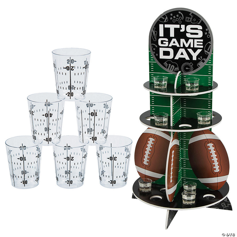 75 Pc. Football Drinkware Kit for 50 Guests Image