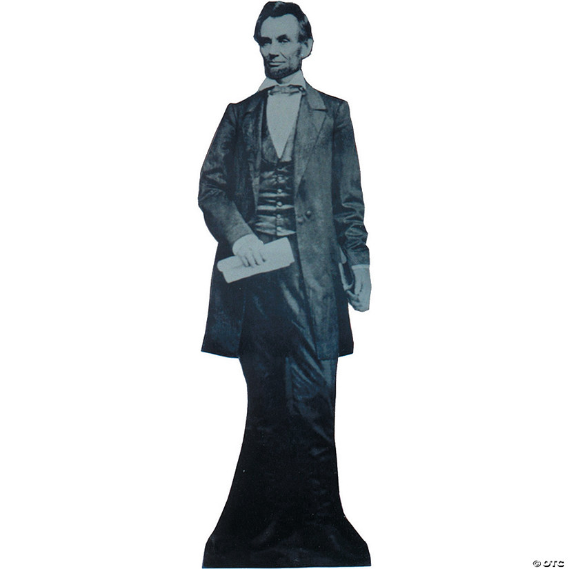 76" President Abraham Lincoln Life-Size Cardboard Cutout Stand-Up Image