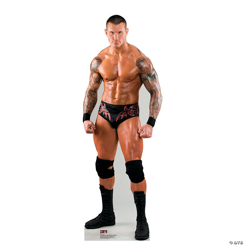 77" WWE Randy Orton Ready to Wrestle Life-Size Cardboard Cutout Stand-Up Image