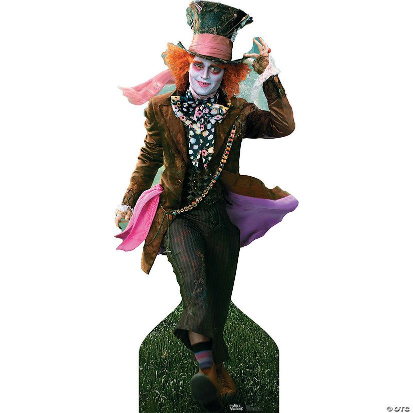 78" Disney's Alice in Wonderland Mad Hatter Life-Size Cardboard Cutout Stand-Up Image