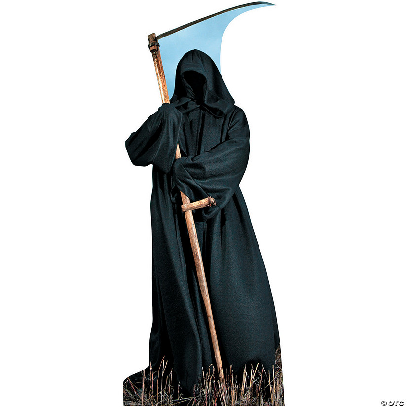 79" Grim Reaper Life-Size Cardboard Cutout Stand-Up Image