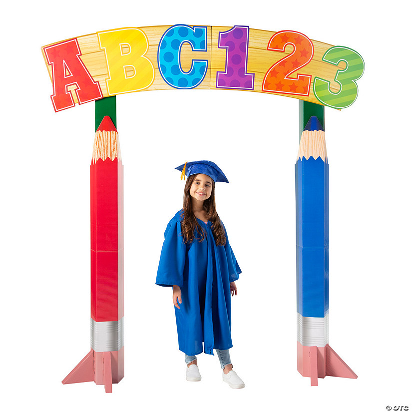 82" Elementary Graduation Archway Cardboard Stand-Up Image