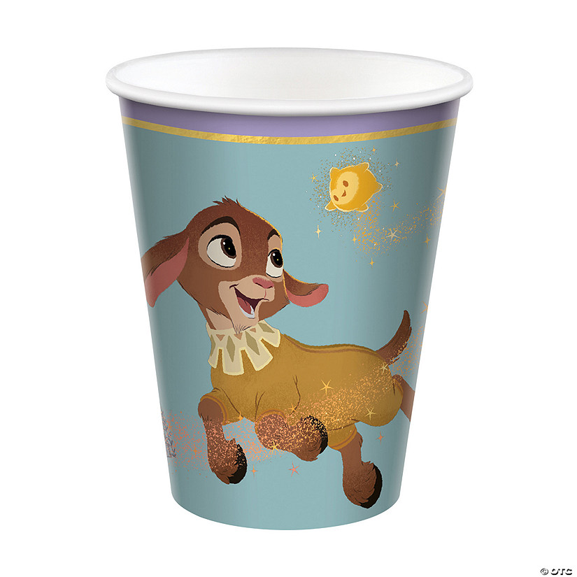 9 oz. Disney&#8217;s Wish Valentino & Star Disposable Paper Cups - 8 Ct. Image