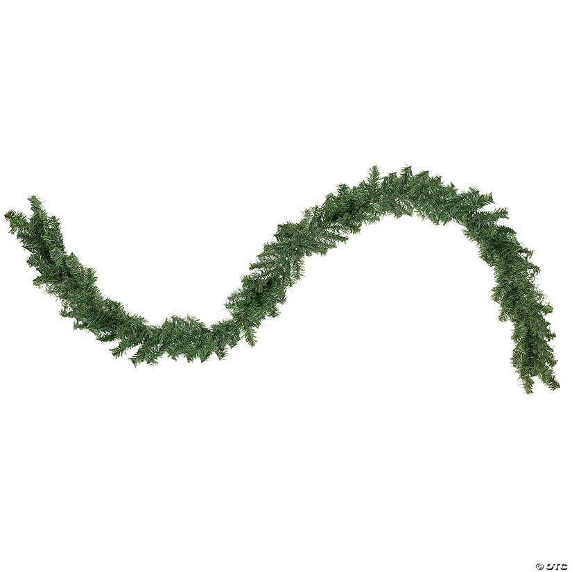 9' x 8" Canadian Pine Artificial Christmas Garland  Unlit Image