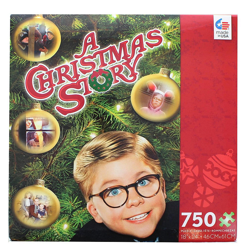 A Christmas Story 750 Piece Christmas Jigsaw Puzzle Image