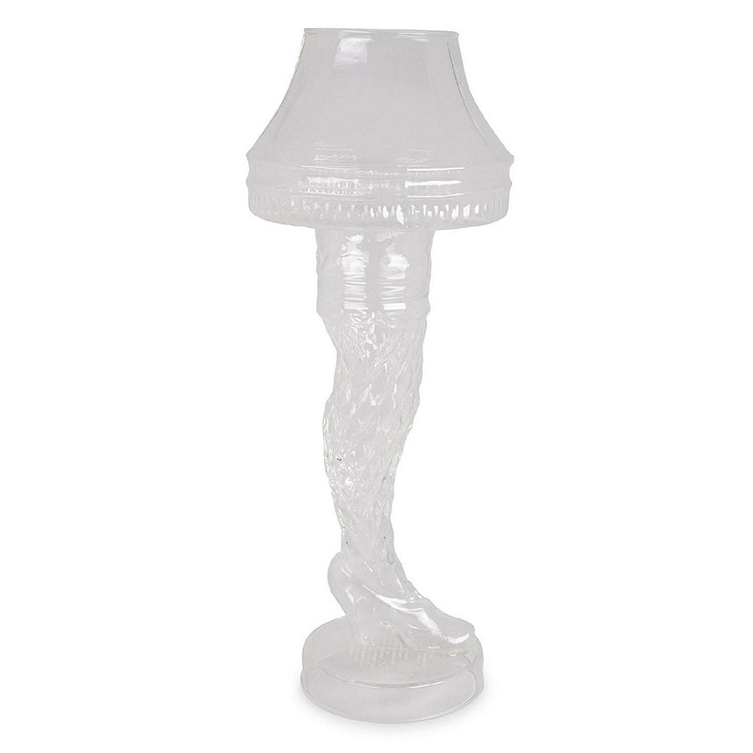 A Christmas Story Leg Lamp Molded Glass Cup  Holds 17 Ounces Image