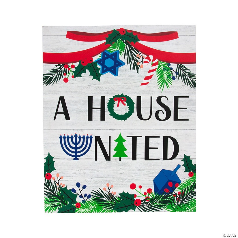 A House United Wall Sign Image