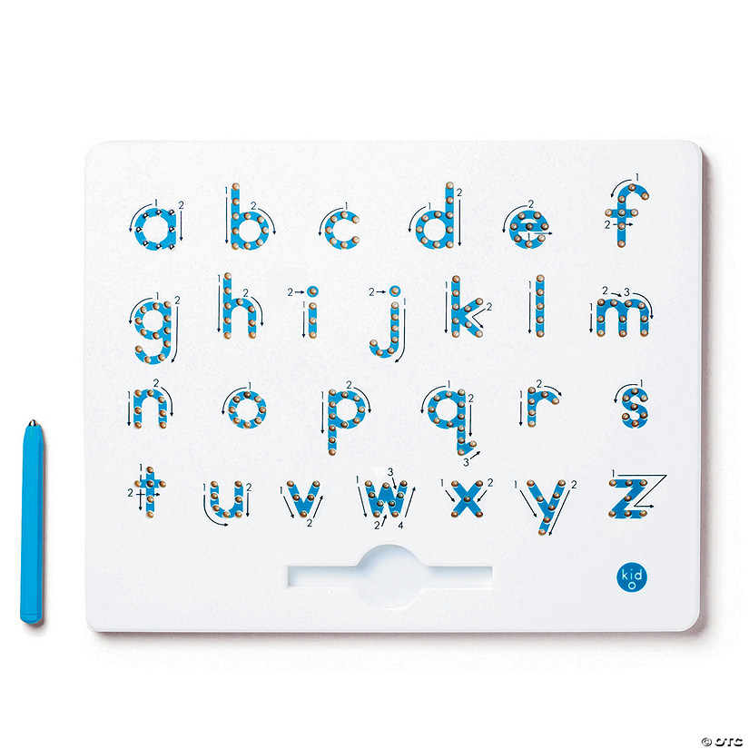 a to z Lower Case Magnatab Magnetic Drawing Tablet Image