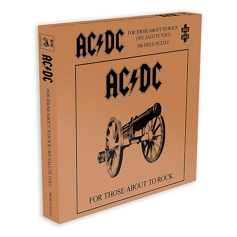 AC/DC For Those About To Rock 500 Piece Jigsaw Puzzle Image
