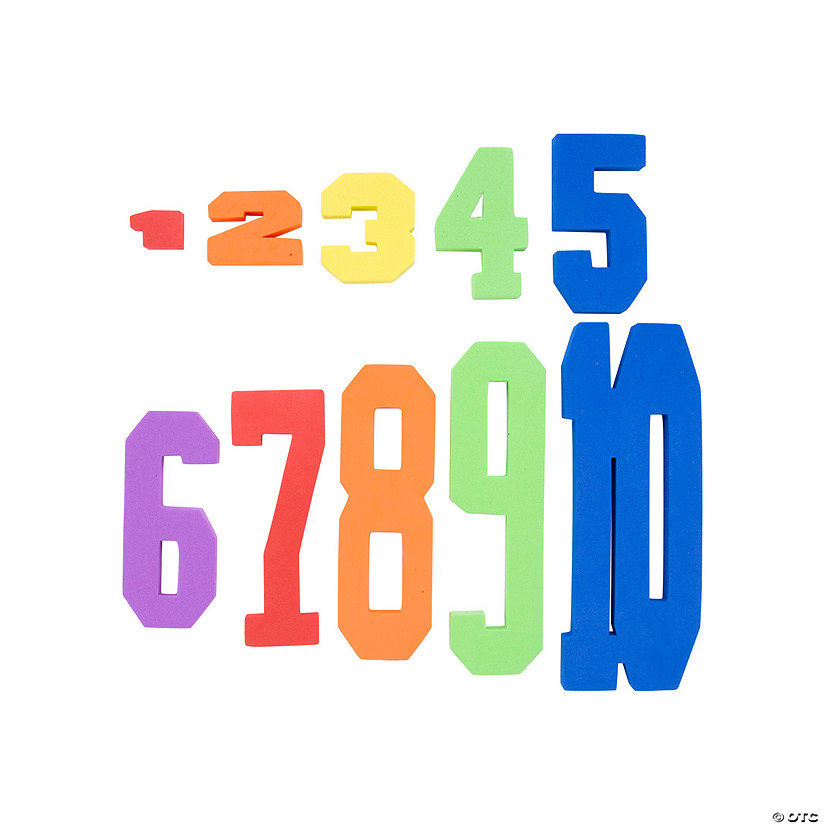 Addition Numbers - 15 Pc. Image