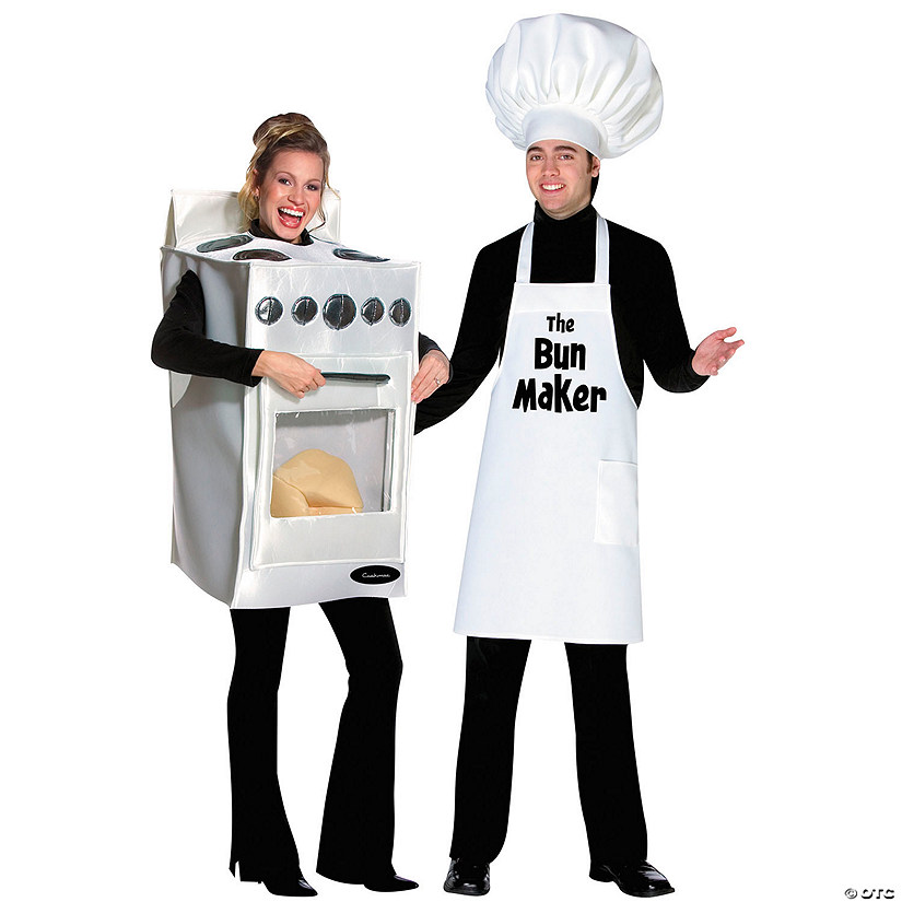 Adult Bun in the Oven Couples Costumes Image