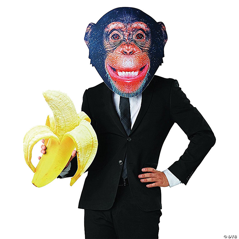 Adult Chimp Mask Image