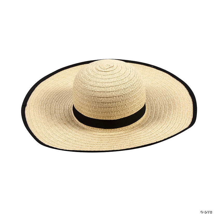 Adult&#8217;s Sun Hat with Black Band Image