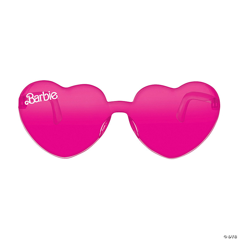 Adults Barbie&#8482; Pink Glasses - 4 Pc. Image