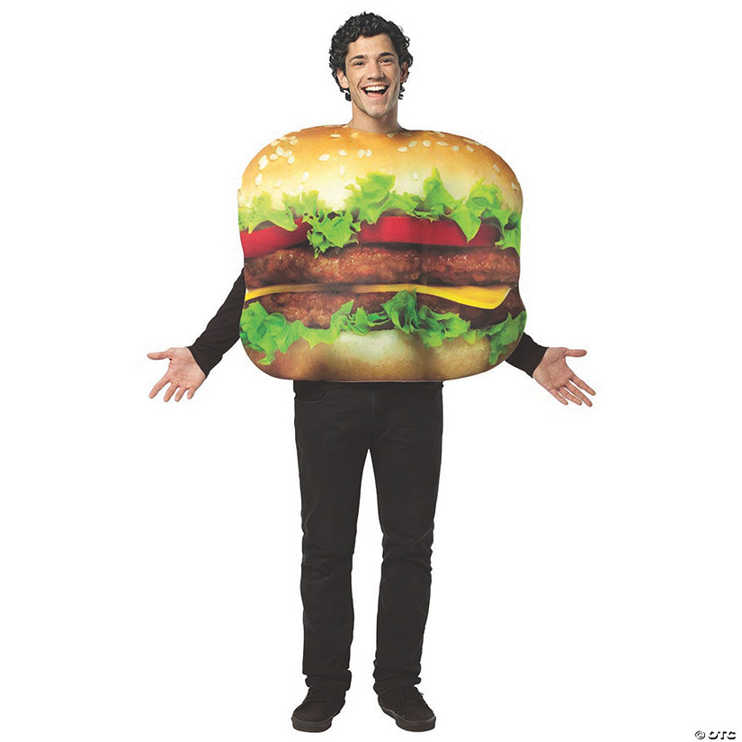 Adults Cheeseburger Costume Image