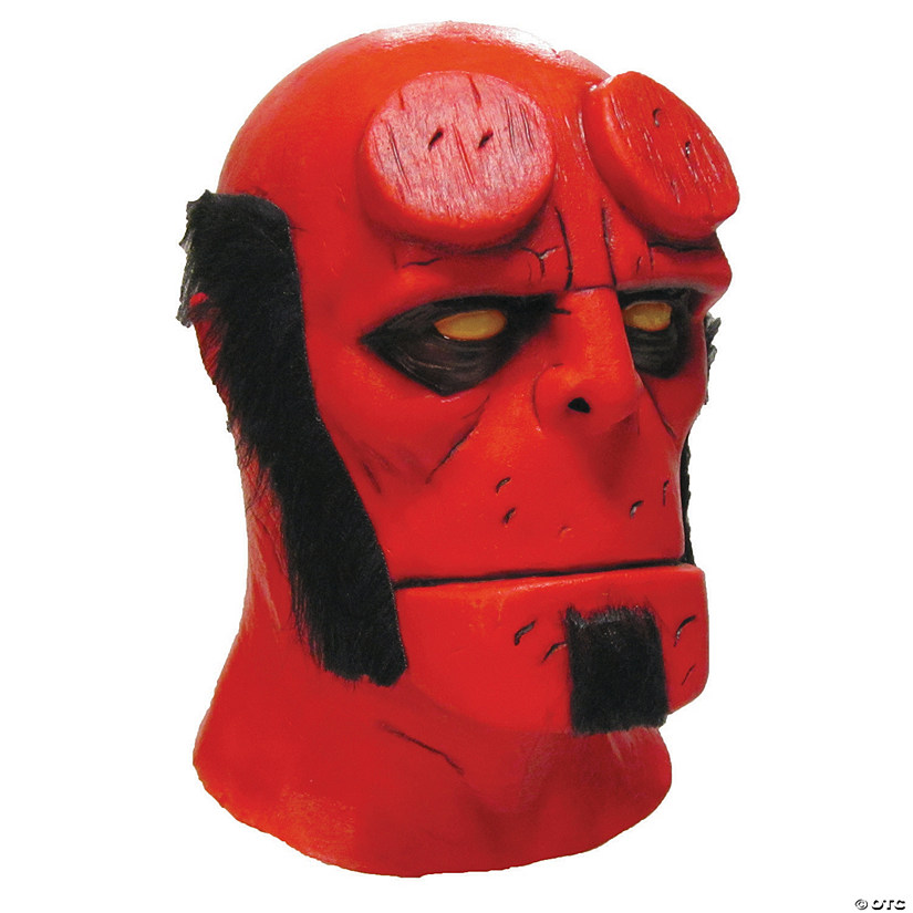 Adults Comic Book Quality Hellboy Mask Image