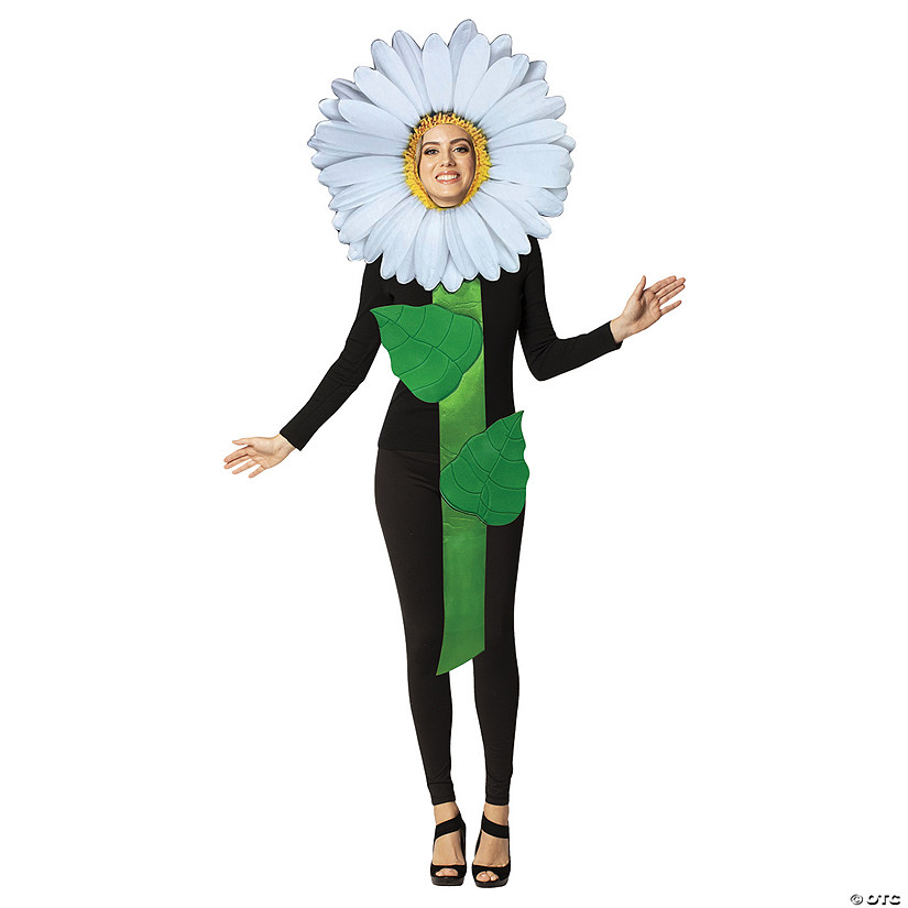 Adults Daisy Flower Costume Image