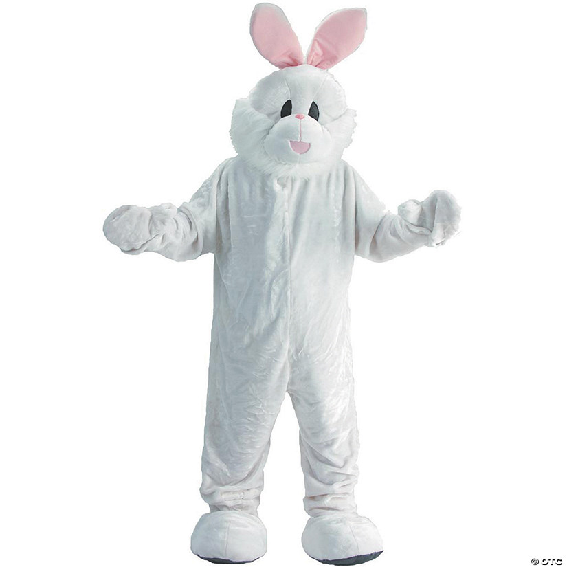 Adults Easter Bunny Mascot Costume Image