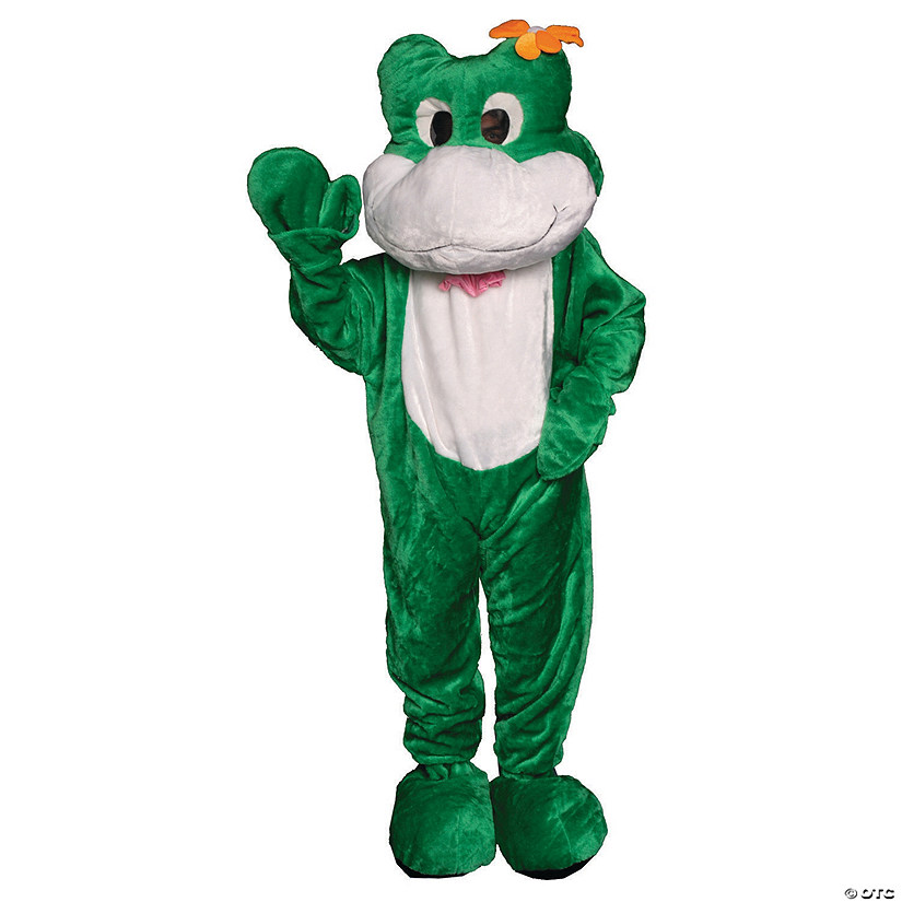 Adults Frog Mascot Costume Image