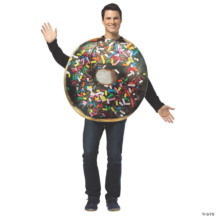 Adults Get Real Doughnut Costume Image