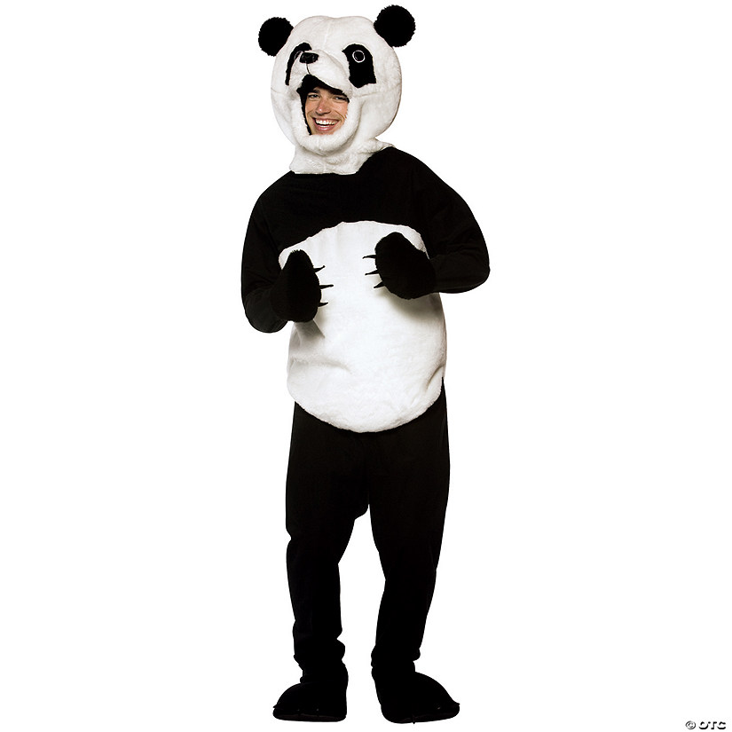 Adults Panda Costume Image