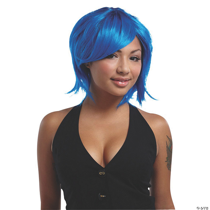 Adults Royal Blue Sweetshag Wig Image