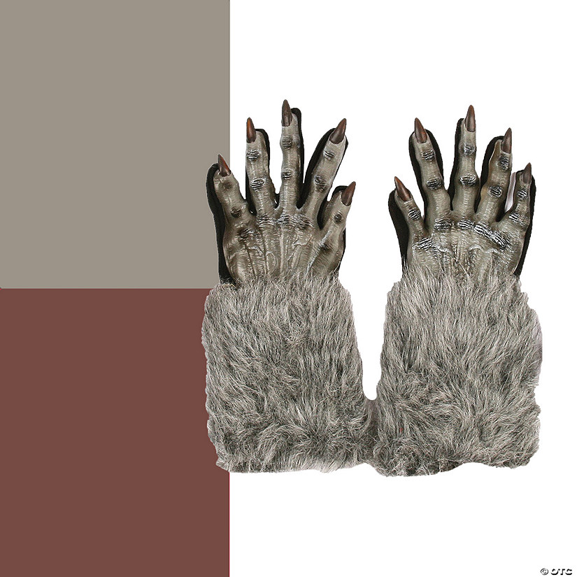 Adults Werewolf Gloves Image