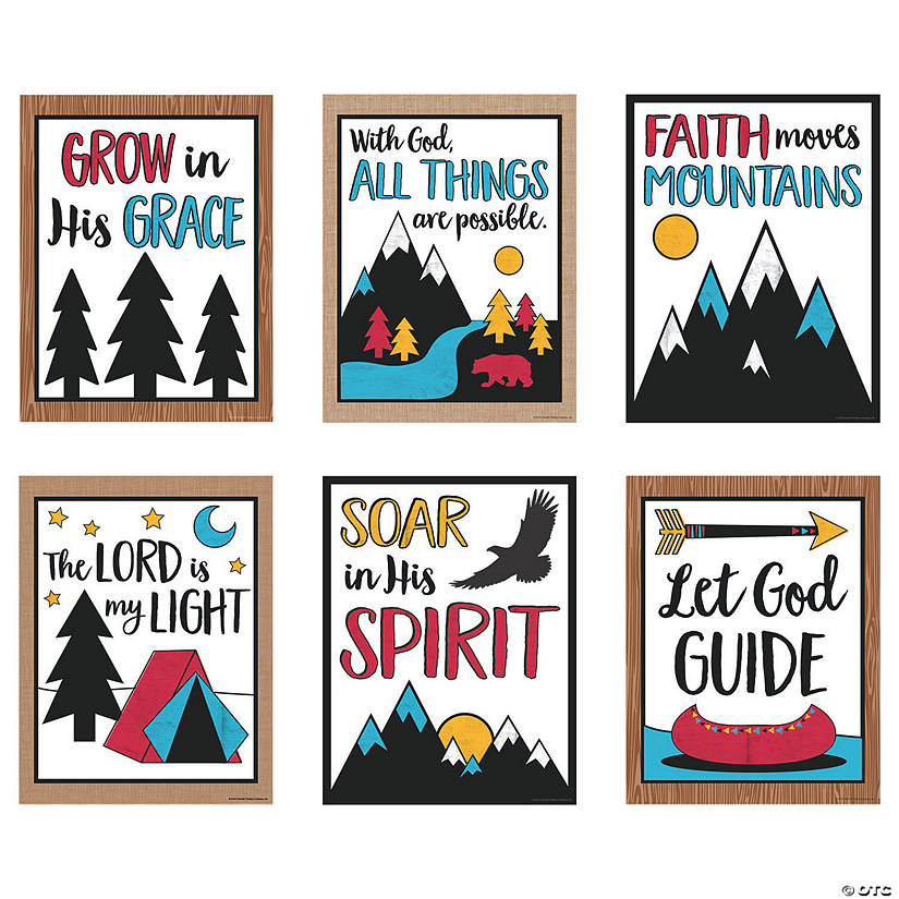 Adventure in Faith Posters - 6 Pc. Image