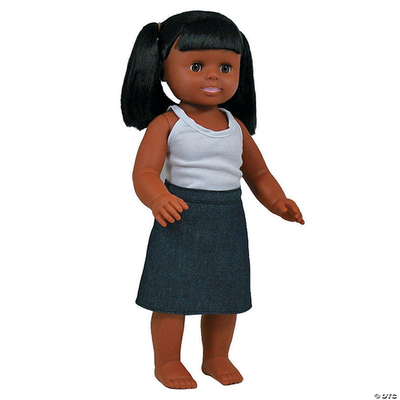 African American Girl Doll 16In Image