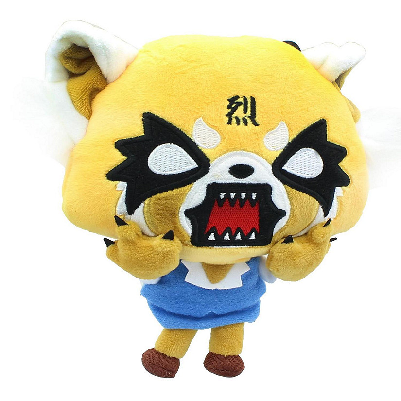 Aggretsuko Rage Face 7 Inch Collectible Plush Image