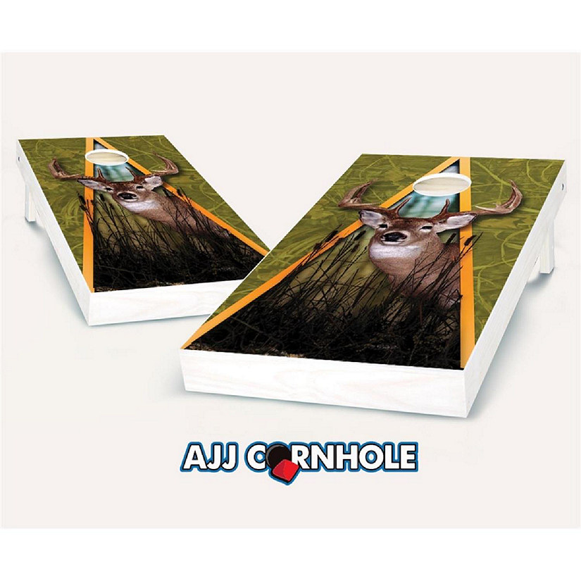 AJJCornhole  Deer Theme Cornhole Set with bags - 8 x 24 x 48 in. Image