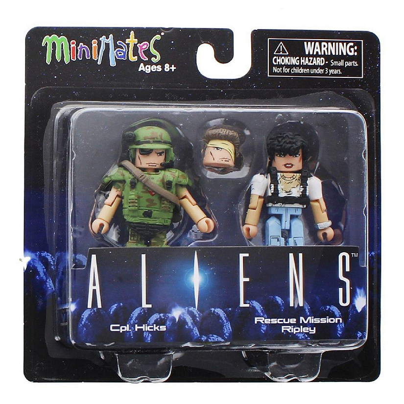 Aliens Cpl. Hicks & Rescue Mission Ripley 2-Pack Series 1 Minimates Image