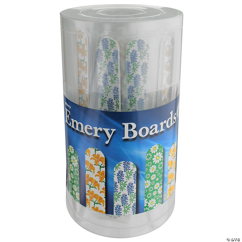 Allary Emery Boards POP Floral 48pc&#160; &#160;&#160; &#160; Image
