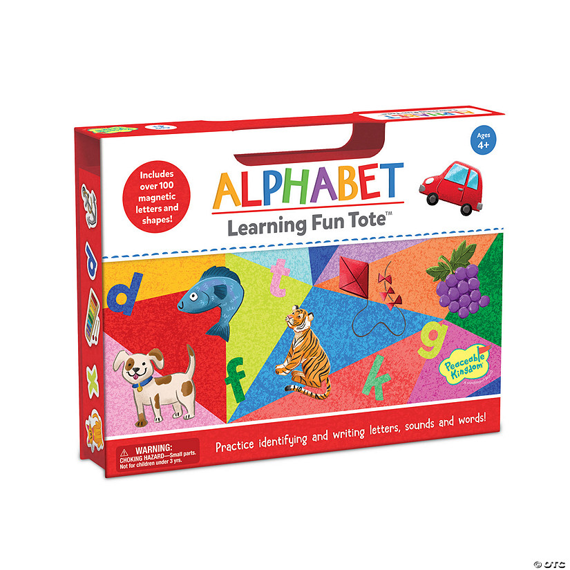 Alphabet Learning Fun Tote Image