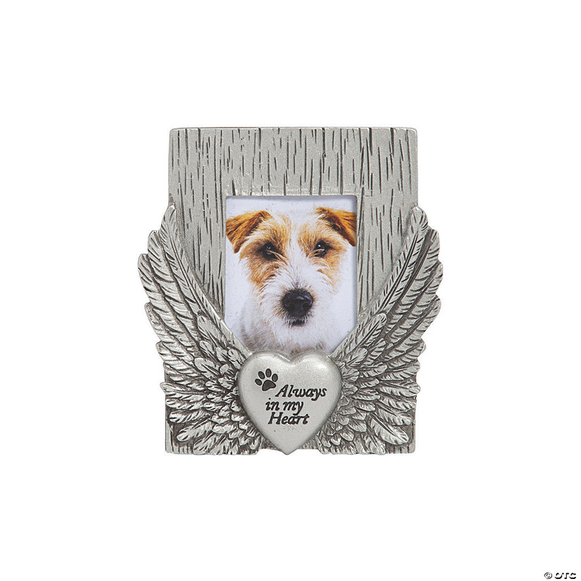 Always In My Heart Pet Memorial Picture Frame Image