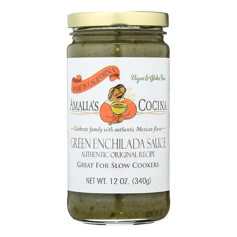 Amalias Cocina - Sauce Green Enchilada - Case of 12-12 OZ Image