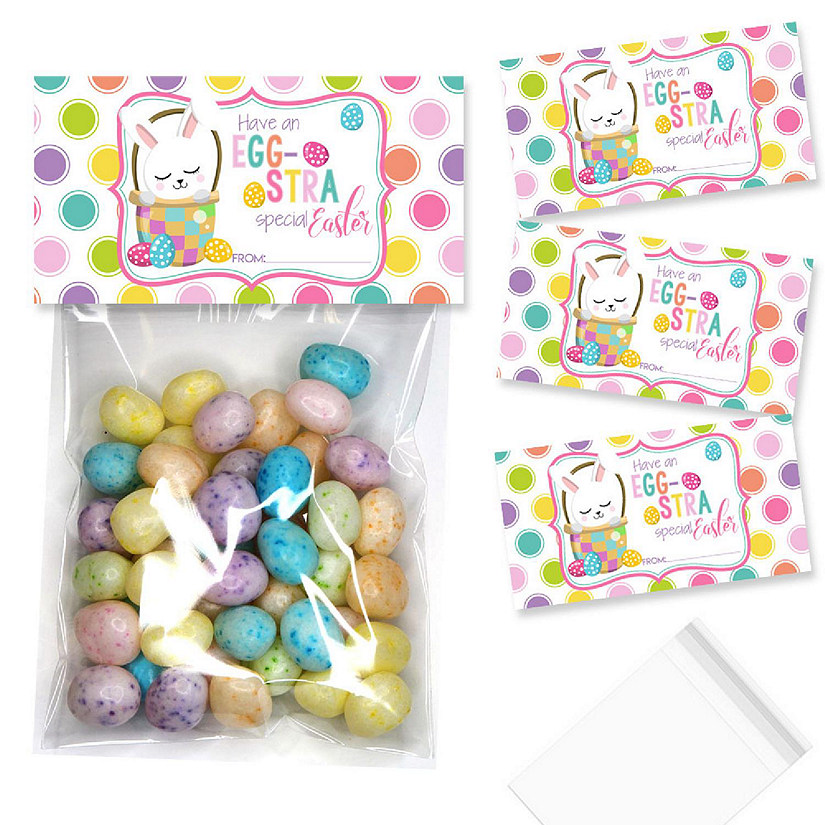 AmandaCreation Easter Egg-stra Special Bag Toppers 40pc. Image