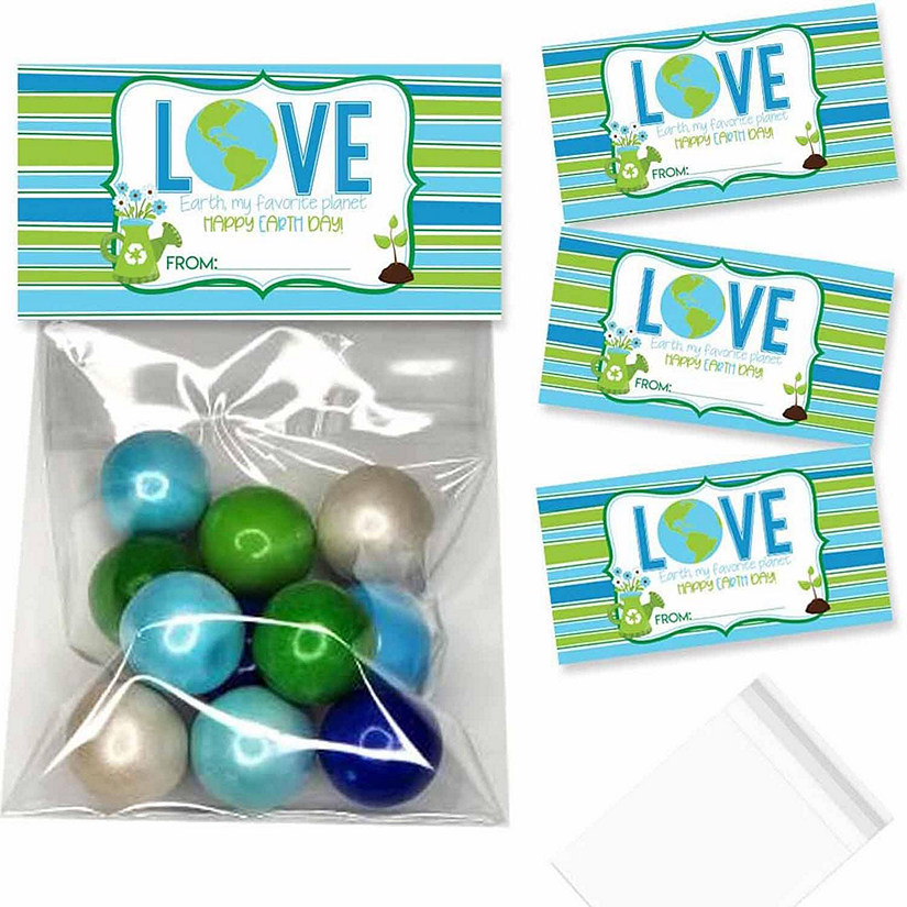 AmandaCreation Love My Earth Bag Toppers 40pc. Image