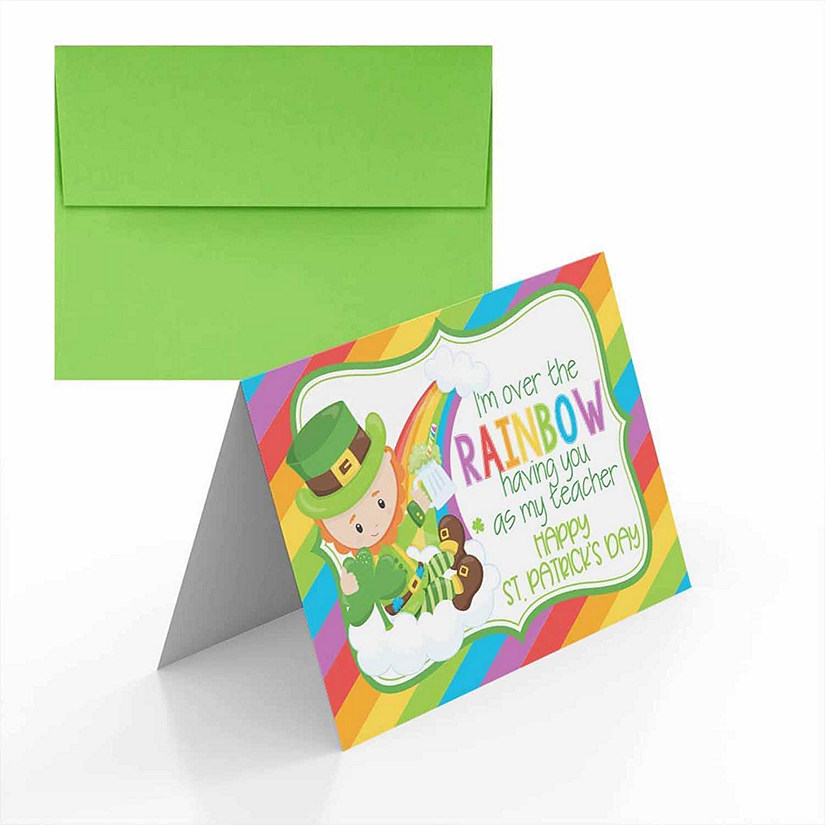 AmandaCreation Over The Rainbow Folded Card 1 pcs. Image