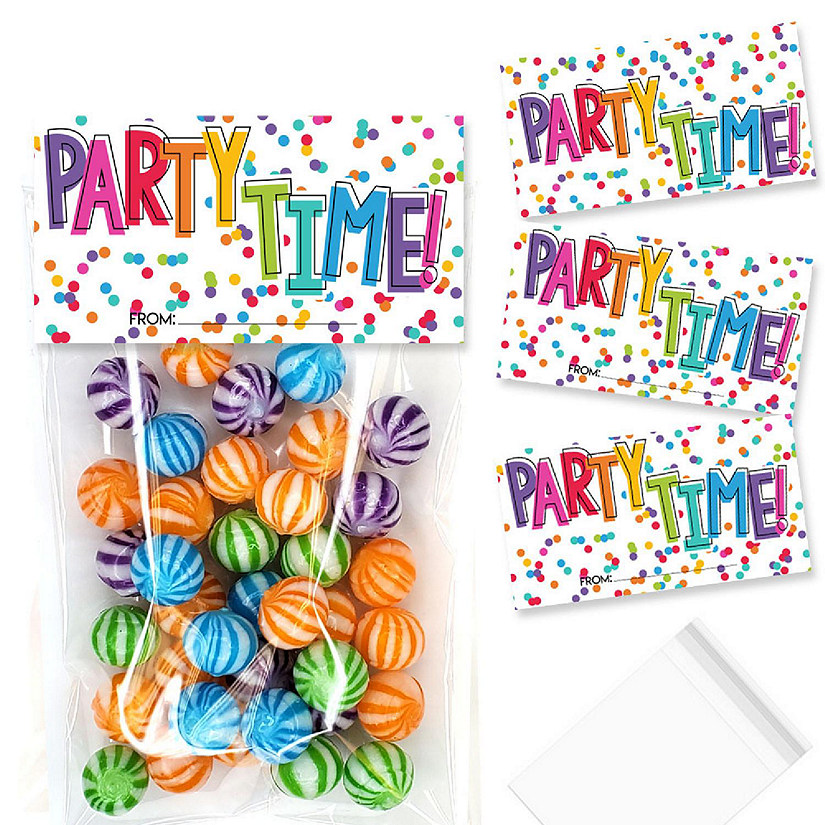 AmandaCreation Party Time Bag Toppers 40pc. Image