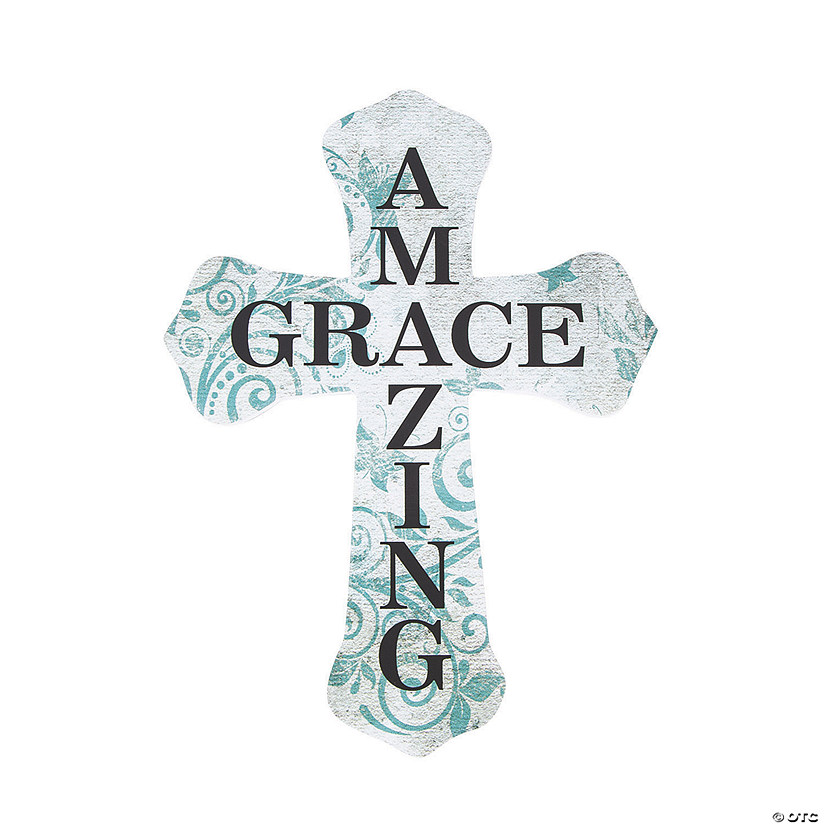 Amazing Grace Wall Cross Image