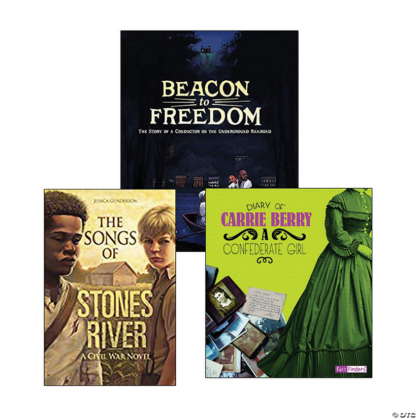 American Civil War & Reconstruction - Narrative Nonfiction & Historical Fiction Book Set Image