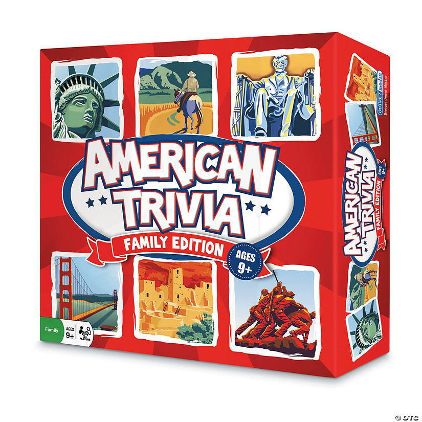 American Trivia Board Game: Family Edition Image