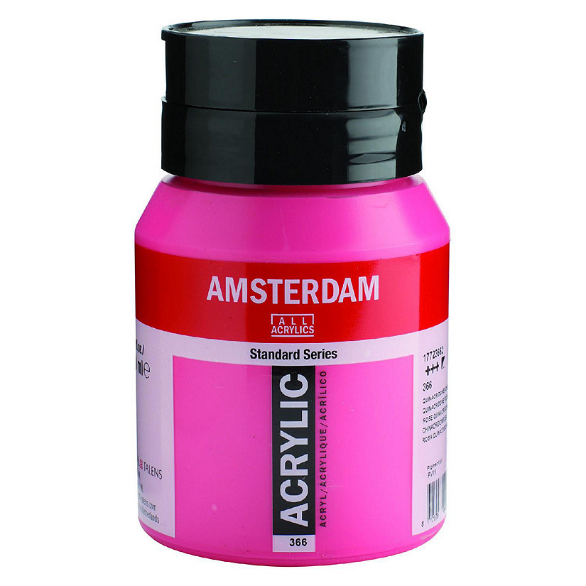 Amsterdam Standard Series Acrylic Paint, 500ml, Quinacridone Rose Image