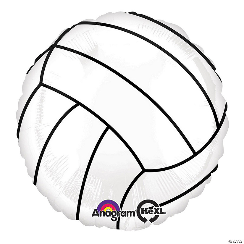 Anagram&#8482; HX Championship Volleyball 18" Mylar Balloon Image
