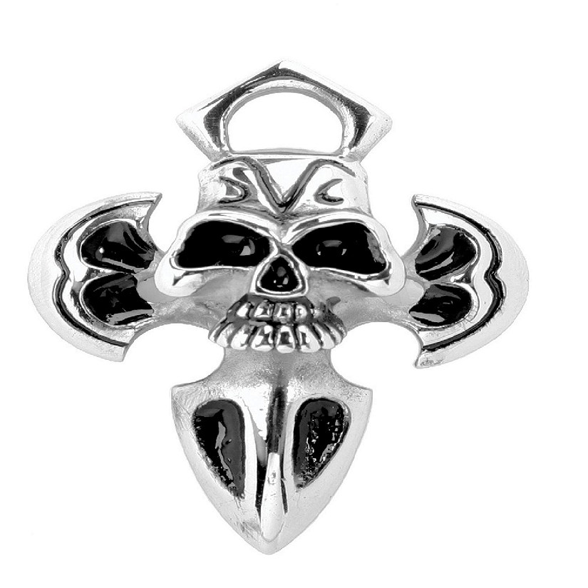 Ancient Skull Dagger Pendant Necklace Image