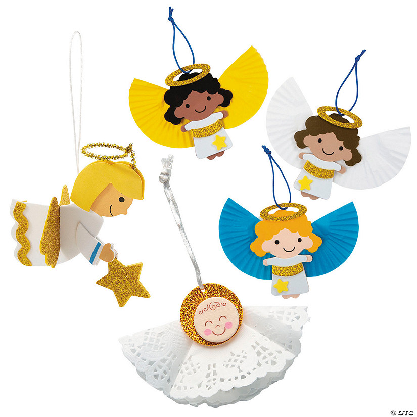 Angel Ornament Craft Kit Assortment - Makes 36 Image