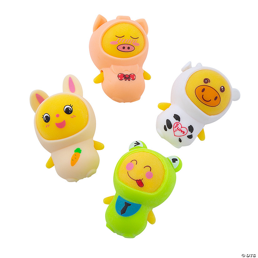 Animal Character Flour-Filled Squishes - 12 Pc. Image
